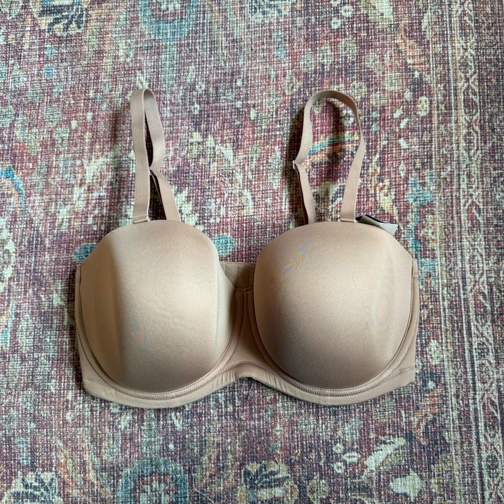 Wacoal 854119 Red Carpet Strapless Underwire Bra 40G Nude